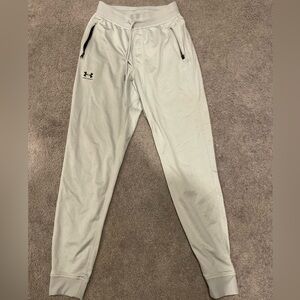 Under Armour Men's Light Gray Joggers